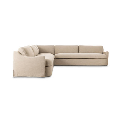 Aurelia Outdoor 3PC Sectional-Alessi Buff by Amber Lewis x Four Hands