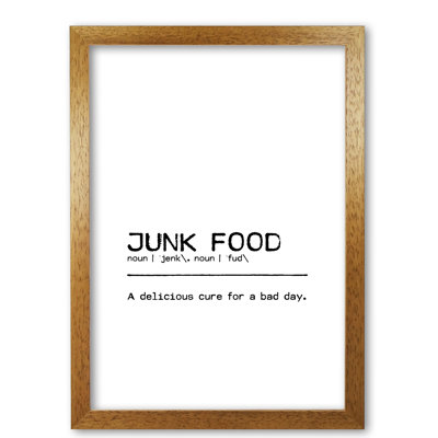 Junk Food Delicious - Print
