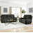 Pul 89" Power Reclining Sofa with Drop-Down Table, Adjustable Headrest & USB Charging-250010846