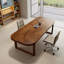 Bureau de direction rectangulaire en bois massif