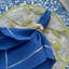 Silver trim dinner napkins-514163961
