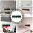 50" White 3-in-1 Electric Fireplace Heater, 12 Color Flame with Breathing Flame-937542690-937542695