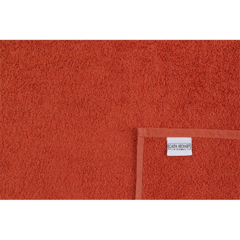 Ensemble de serviettes 2 pièces 100% coton Dora, Cannelle