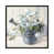 Toile encadrée de bois rustique foncé