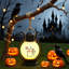 Décoration de fête d'Halloween citrouille d'Halloween lampe de fantôme avec crochet, un cadeau sacré pour la famille et les amis