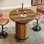 Table de bar ronde 31,5 po, table bistro bistro (table seulement)