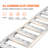 VEVOR Aluminum 78'' L Threshold Ramp
