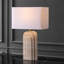 Lampe de table en travertin Rodrick