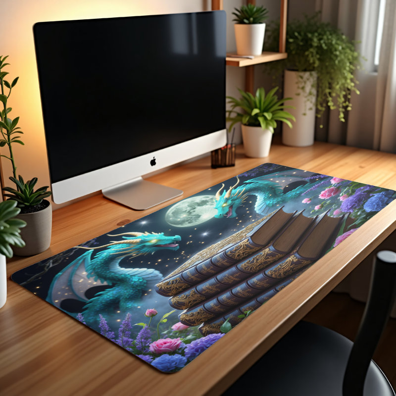 Polyester Desk Pad, 23.6x13.8