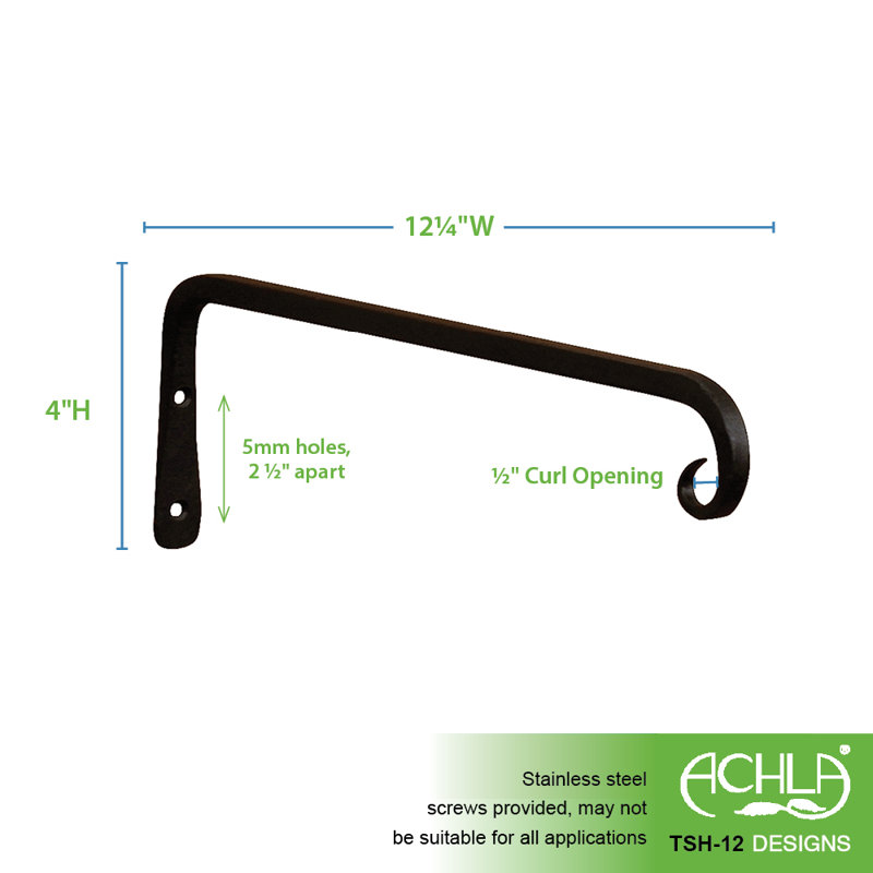 Metal Weather Resistant Bracket Plant Stand