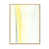 Toile avec cadre flottant brun