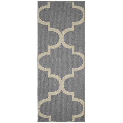 Tapis gris / ivoire Lynda