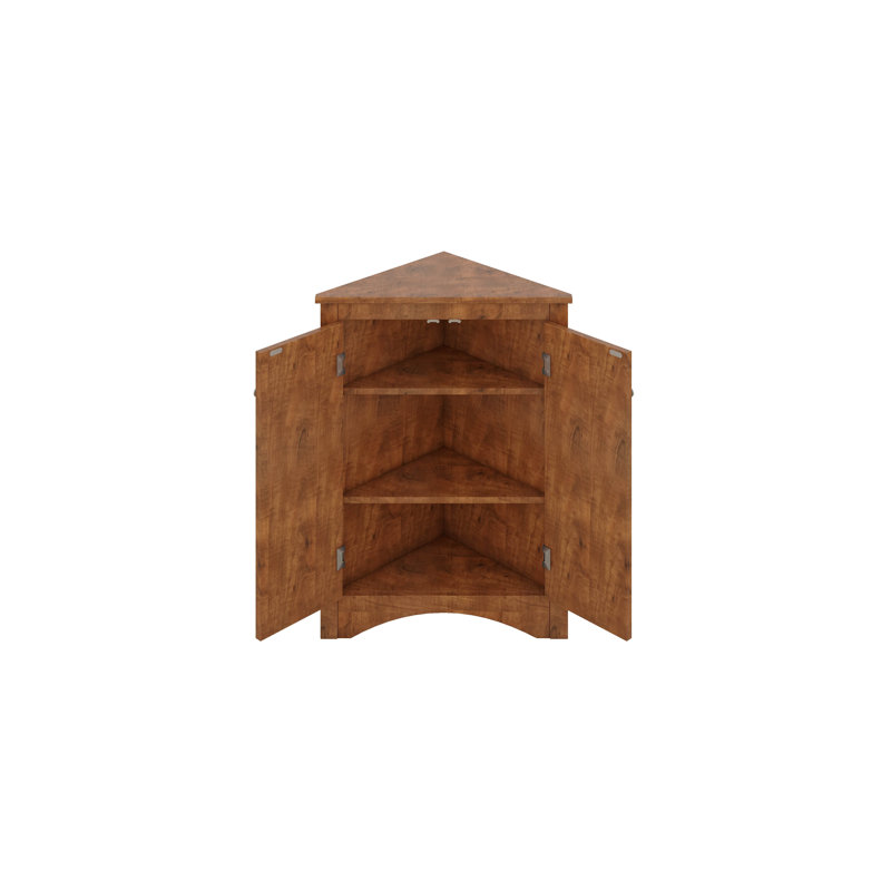 Triangle Bathroom Storage Cabinet With Adjustable Shelves
