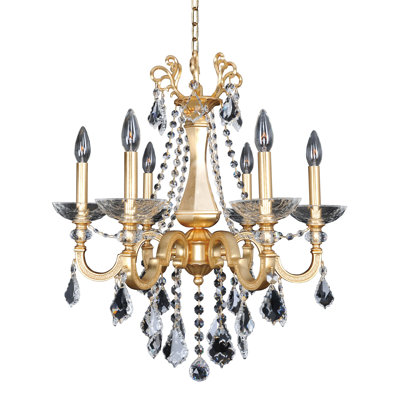 Lustre en or 24 carats / transparent Barret 6 LT Allegri