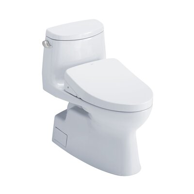 Carlyle 1.28 GPF (Water Efficient) Elongated Bidet Toilet with High Efficiency Flush (Seat Included) -  TOTO, MW6143046CEFGA#01