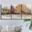 " Magnolia Watercolor Study I " 3 - Pieces-94901019
