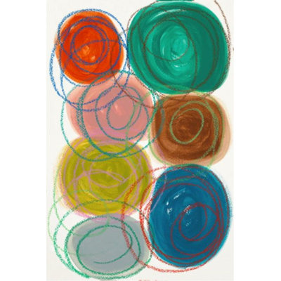 Color Lines II Print by Sara Brown