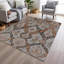 Tapis paprika Xhevrie intérieur / extérieur lavable à la machine-1358557338