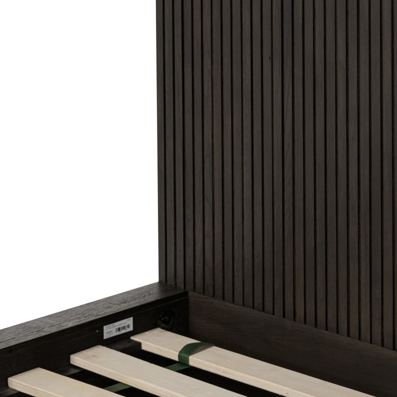 Leo Bed-Smoked Black-Queen, King, Smoked Black