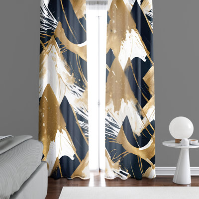 Emagene Semi Sheer Curtain Pair