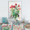 Pastel Summer Roses Vase " Pastel Summer Roses Vase "
