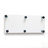 Versatile Tempered Glass Display Cabinet With Bluetooth LED Light Strips, Lock, And Wheels For Modern Storage Solutions-1503308695