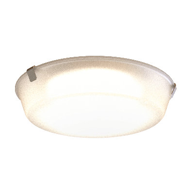 Plafonnier à DEL en verre givré KODA