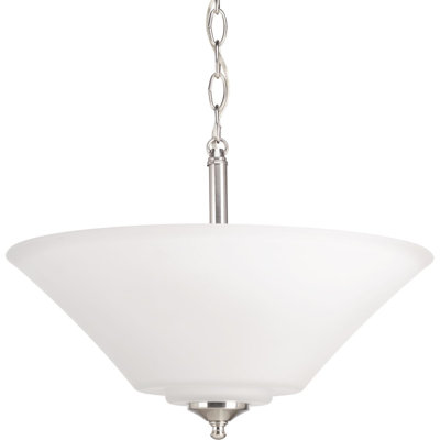 Jilliann Glass Flush Mount Convertible Light