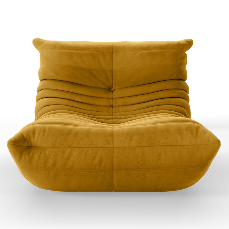 Armless 3-Seat Togo Three Seater Large Bean Bag Sofa