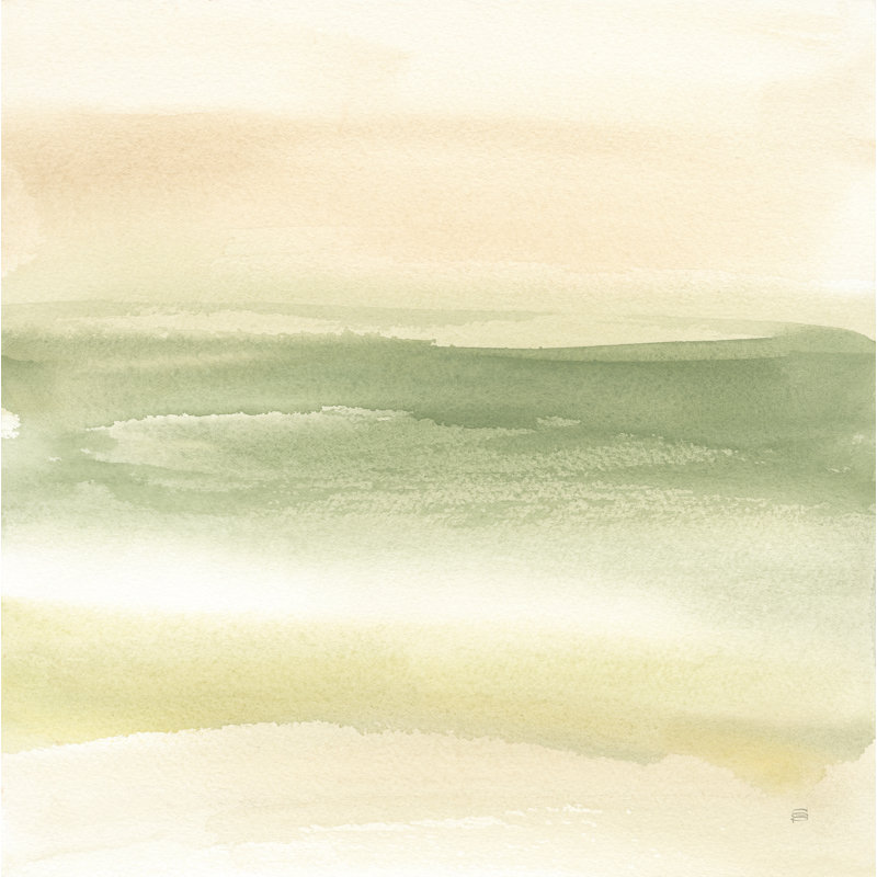 «Fedela Green Water I», reproduction sur toile, H 12 po x l 12 po x P 1,25 po