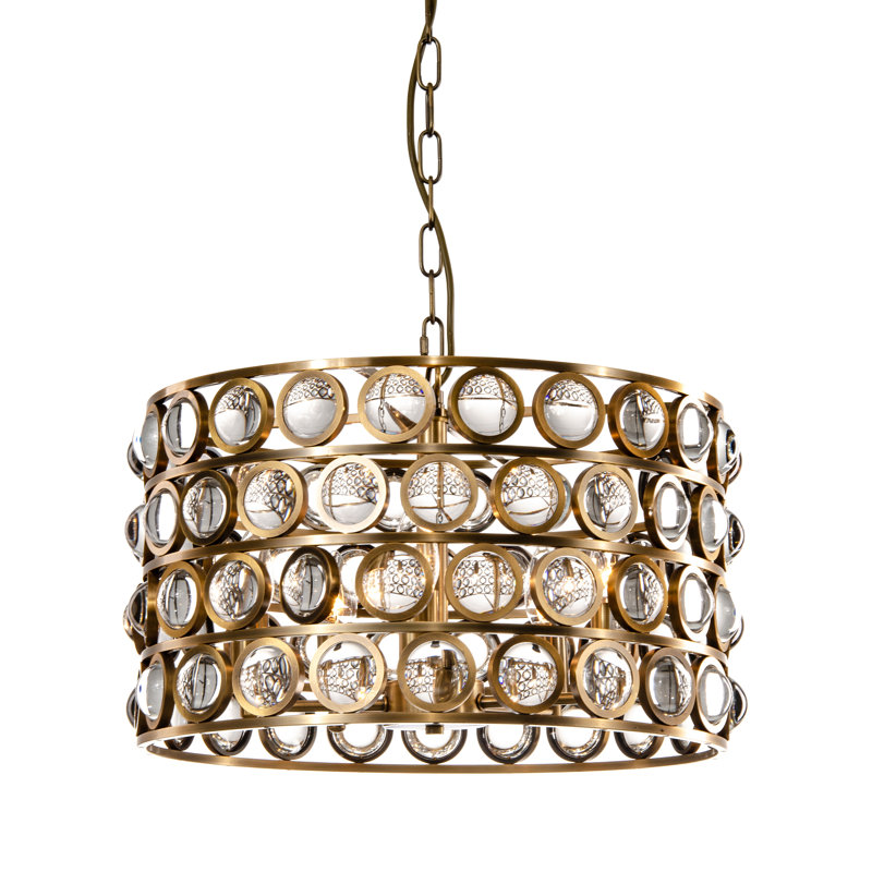 Mansfield 6 - Light Drum Chandelier