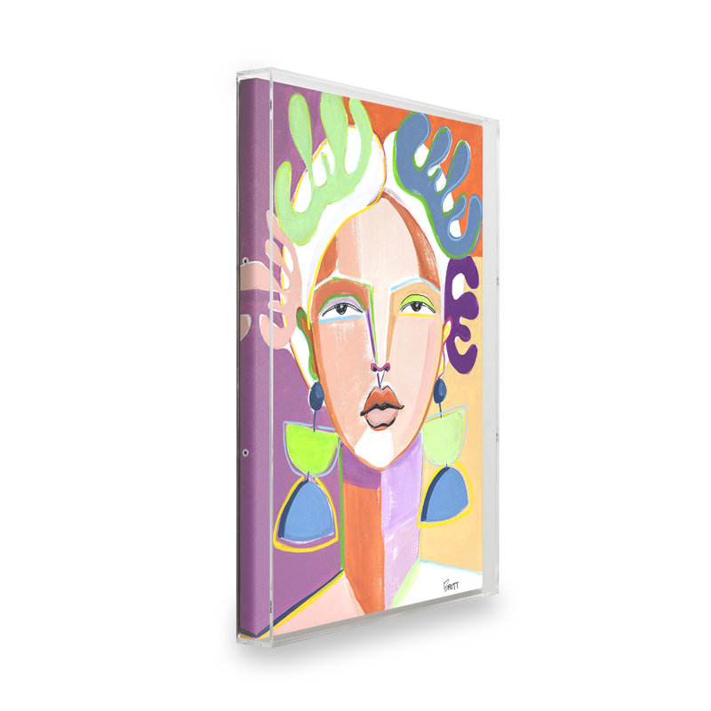 Delana by Brittany Atkinson, 18" H x 24" W, Shadow Box