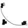 35" Cable Drive Bathtub Pop-Up Drain Trim with Rotary Overflow and Sch. 40 ABS Fittings