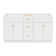 Paulla 60" Double Bathroom Vanity Base