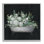 Bouquet de fleurs botaniques rétro sur fond blanc par Nan - Peinture