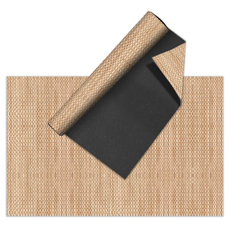Yuliana Vinyl Machine Printed Area Rug, Rectangle 160 x 230cm