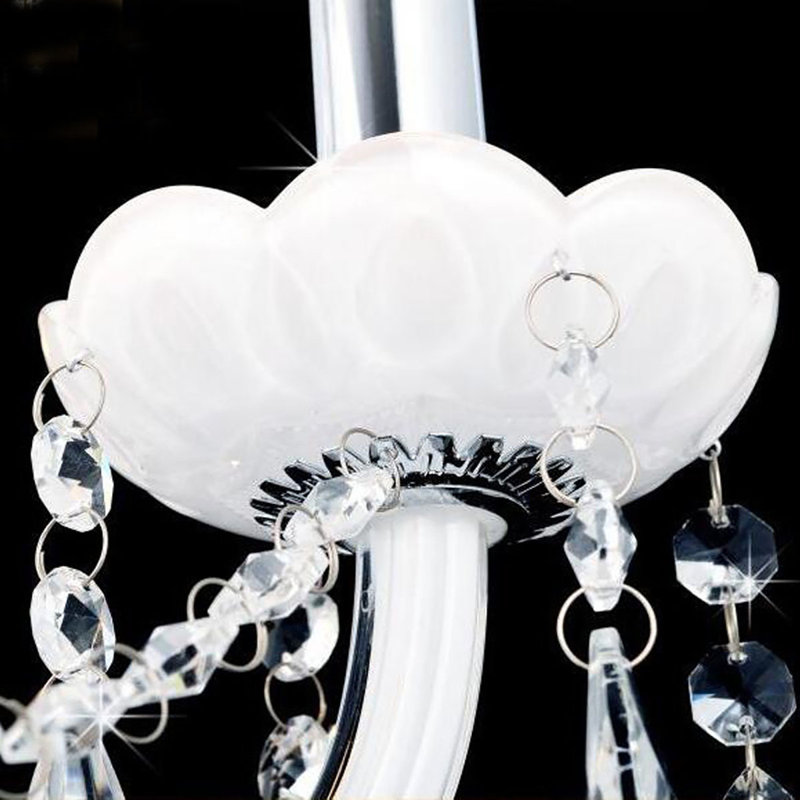 Mayflower Crystal Candle Wall Light