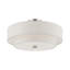 Plafonnier semi-encastré 18 po 4 lumières Areial