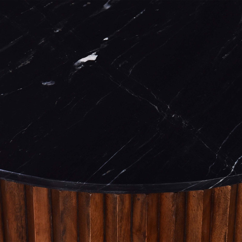Table de bout ronde avec plateau moderne, table d'appoint de salon