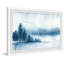 Frozen Winter Lake - peinture encadrée-307553523
