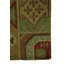 Flatweave flatweave New Zealand Wool Green Area Rug