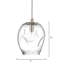 Luminaire suspendu 1 lumière Tyndall-665424513