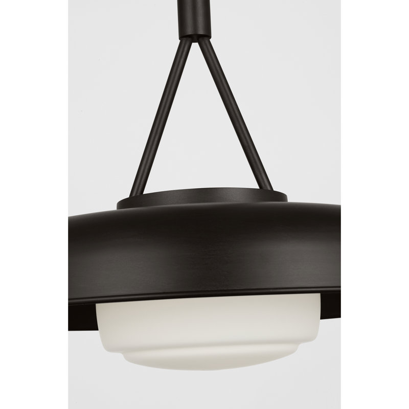 1 - Light Pendant, 15, Aged Iron, Aged Iron