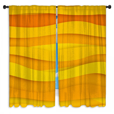 Rideaux obscurcissant et obscurcissant Waves