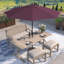 Parasol de marché 9 pi Jelks-1199140534