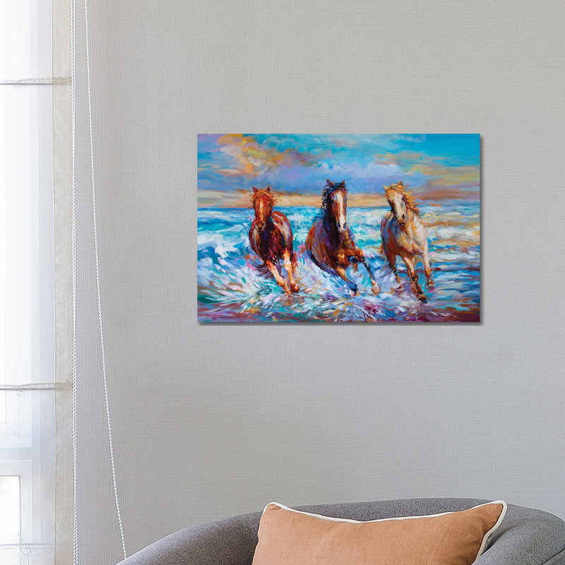 Beauty, Spirit & Freedom by Leon Devenice - Wrapped Canvas Gallery-Wrapped Canvas Giclée