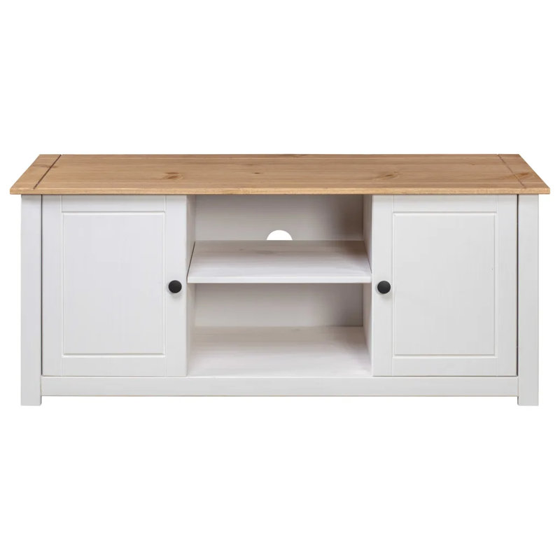 Manley Unfinished TV Stand for TVs up to 50", White