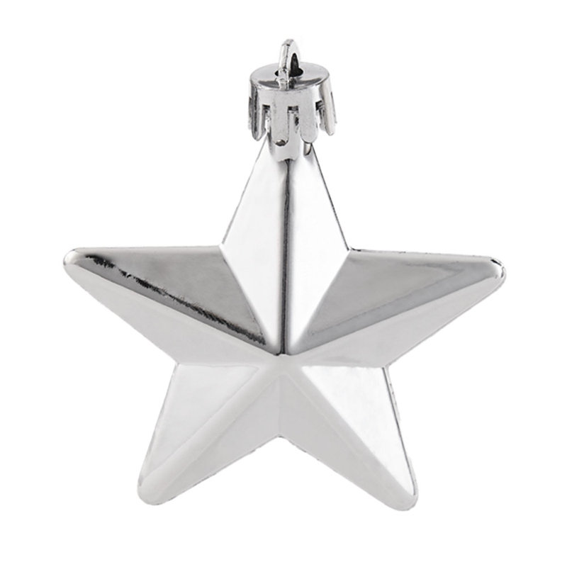 2.49cm Tree Topper, Silver