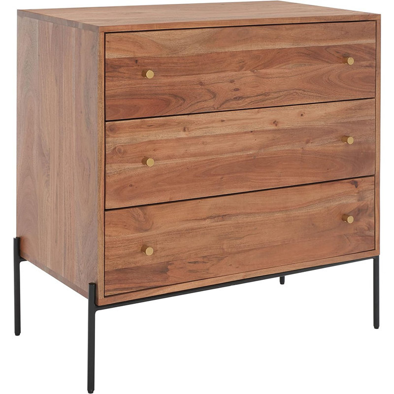 Commode d'appoint 3 tiroirs Roenick