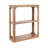 Dahl Tiered Mango Wood Wall Shelf for Bathroom Storage